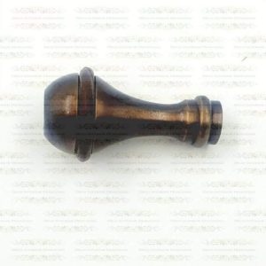 Dark Bronze Cord weight, 45mm x 25mm