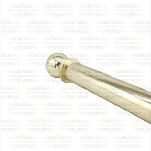 Brass Pole Curtain Pole (32mm Diameter), Strong Pole